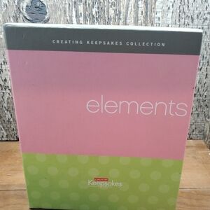 Creating Keepsakes Collection Elements Full Set Great Used  Condition 5 Book Set
